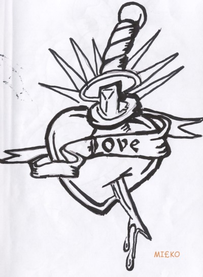 Heart Tattoo Ideas on Love Tattoos     With Heart Tattoo Pictures Designs   Tattoos For