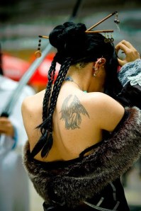 Sexy Women Tattoo Styles-ailes tatouage femme
